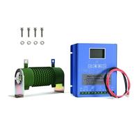 BAOJUHUIKANG 220V,Sistema Complementare Eolico e Solare LCD 220V, 1000W, Regolatore di Carica MPPT, Controller per Turbina Eolica Domestica 12V/24V/48V/220V