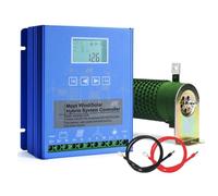 BAOJUHUIKANG 24V,Controller Ibrido MPPT Eolico/Solare Compatibile 12V/24V/48V 2000W con Display LCD e Resistenza di Carico Esterna per Turbina Eolica