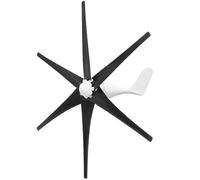 BAOJUHUIKANG 24v, Generatore di Turbine eoliche, 12V 24V 48V 12000W Generatore Eolico Verticale a Bassa rumorosità e Avvio a Bassa velocità del Vento per cabine o Case mobili