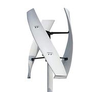 BAOJUHUIKANG 24v, Kit Generatore Eolico Verticale da 3000W, Generatore a Mulino a Vento 220V Adatto per Sistema Ibrido Solare ed Eolico, Generatore di Energia Eolica per Nautica, Camper e Casa