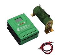 BAOJUHUIKANG 48v, Sistema Ibrido Solare e Eolico da 3000W con Doppio Controllore di Carica MPPT 12V 24V 48V Regolatore Automatico per Uso Domestico Generatore Eolico