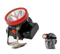 BAOJUHUIKANG Faro a LED ad Alta Luminosità per Caschi di Sicurezza, Lampada da Cappello Ricaricabile Impermeabile per Cantieri, Miniere e Lavori all'Aperto