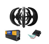 BAOJUHUIKANG Kit Generatore Eolico Verticale Turbina Eolica 15000W,12v