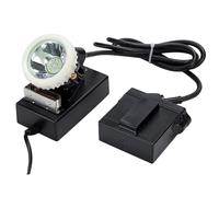 BAOJUHUIKANG Lampada Frontale mineraria ad Alta luminosità a Prova di Esplosione, Luce Impermeabile Ricaricabile per Casco per lavori sotterranei/Campeggio/Caccia