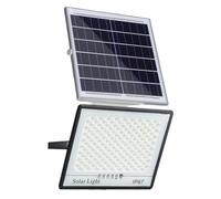 BAOJUHUIKANG Lampada Solare LED Ultra Luminosa da Esterno Faro Impermeabile IP67 Spotlight Illuminazione di Emergenza Interna Lampada da Cortile con Telecomando (1200W)