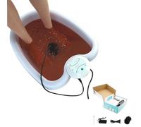 BAOJUHUIKANG Lavabo Portatile Detox Pediluvio Piccolo E Compatto Macchina per Pediluvio Cellulare Strumento Disintossicante per Il Sollievo dallo Stress Aiuta Il Sonno