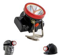 BAOJUHUIKANG Luce da Miniera di Sicurezza da 50W, Torcia Frontale Impermeabile ed Esplosione-Proof per Minatori, per Pesca, Campeggio, Speleologia e Costruzione