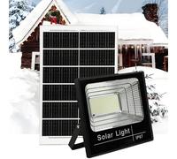 BAOJUHUIKANG Luce Solare da Esterno Impermeabile IP67, Faretto LED Solare per Giardino, Patio, vialetto, Sicurezza e Paesaggio 2000W