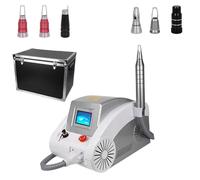 BAOJUHUIKANG Macchina per la rimozione dei Tatuaggi Laser - Dispositivo per la rimozione delle Macchie pigmentate da Sopracciglia e Labbra con Sistema per trattamenti di Bellezza (6 sonde)