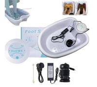 BAOJUHUIKANG Mini Ione Pediluvio Spa Relax Pain Relief Tool Set Mini Pediluvio Elettrico, per Uso Domestico Beauty Club Salon w/Vasca