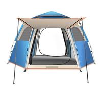 BAOJUHUIKANG Verde,Tenda da Esterno Completamente Automatica, Tenda familiare a Doppio Strato Impermeabile Pop-up Automatica in Tessuto Oxford, Tenda da Escursionismo e Pesca per Tutte