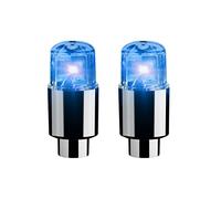 BAOK Luci del Tappo della valvola del Pneumatico 2 Pezzi,Luci per Ruote Bici a LED con Sistema di rilevamento Intelligente | Luce LED per Tappo valvola Ruota Pneumatico con sensori Intelligenti