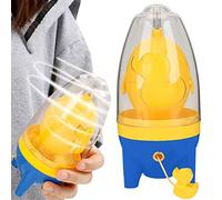 BAOK Shaker manuale per uova | Portable Golden Egg Maker, albume d'uovo e tuorlo spin Mixer Egg Scrambler con affettatrice e coulisse per realizzare uova dorate sode