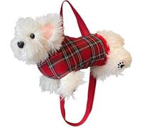 Baokuan Borsa a Tracolla a Forma di Cane Carino Borsa a Tracolla per Cani in Peluche Borse per Animali Casual Borsa a Tracolla Soffice Y2k per Ragazze