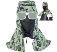 Baokuan Cappuccio di Saldatura a Testa Piena Capo di Saldatura Protettiva Traspirante Cappuccio Cowboy per Polvere di Polvere Maschera per Il Viso Protettivo