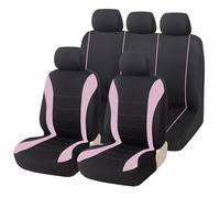 BaoLianBaiHuo Coprisedili Auto per Toyota Land Cruiser Prado FJ120 KDJ 120 125 2003-2026, Antiscivolo Sedili Protezione Set Copri-Sedile Fodere Interno Accessori,G/Pink