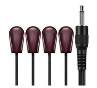 baolongking Cavo di prolunga emettitore IR (3,5 m) Quad 4 teste jack da 3,5 mm a infrarossi rosso trasmettitore blaster blink eye cavo compatibile con kit di sistema ripetitore IR Extender System,