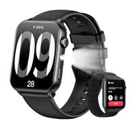 Baolubao 2025 new smartwatch Donna, 1.91" Orologio Smart watch con LED Torcia, Effettua/Risposta Chiamate, Fitness Tracker con DIY Quadranti,Contapassi,Sonno, SmartWatch per Android iOS