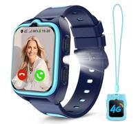 Baolubao 2025 Smartwatch bambini, smartwatch 4G per bambini con GPS e telefono, videochiamate, funzione SOS, messaggi, modalità scuola, sveglia, smartwatch IP68 per ragazze e ragazzi