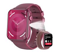 Baolubao Smartwatch Donna, 1.91" Orologio Smartwatch con LED Torcia, Effettua/Risposta Chiamate, Fitness Tracker con DIY Quadranti, Contapassi,Sonno, Smart Watch per Android iOS(2 Cinturini)