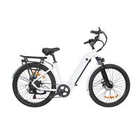 BAOLUJIE DS2608 bici elettrica per adulti bici elettrica a doppio motore 48 v12ah batteria 26 pollici pneumatico per tutti i terreni bici elettrica Red