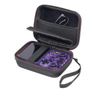 Baomaeyea Custodia rigida per console di gioco portatile R36S/R35S, custodia impermeabile in EVA compatibile con console di gioco portatile R36S/R35S e accessori, borsa da viaggio multifunzione
