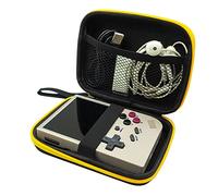 Baomaeyea Custodia rigida per console di gioco portatile RG35XX, custodia in EVA compatibile con console di gioco portatile RG353VS e accessori borsa multifunzione da viaggio (nero)