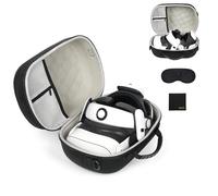 Baomaeyea Hard Case for Meta Quest 3S/Quest 3 Custodia Portatile per Meta Quest 3S/Quest 3 Gaming Headset e Touch Control Accessori, Protetto da urti accidentali, cadute e graffi (nero)