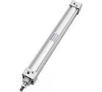 Baomain Cilindro pneumatico SC 32 x 400, PT 1/8, foro 1 1/4 di pollice (32 mm), corsa 16 pollici (400 mm), doppia azione 1 Mpa, per macchinari industriali