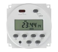 Baomain CN101A 200-250VAC Timer programmabile da 16Amp,SPST, Timer digitale LCD, a relè a tempo Supporto 28 volte Programma giornaliero settimana (CN101A 220V)