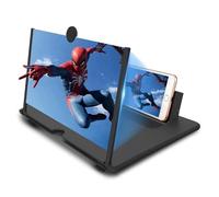 BAONUO Lente ingrandimento smartphone, 14 pollici Ingranditore schermo smartphone 3D HD, anti-luce blu, adatto per la visione di film, anime, per tutti gli smartphone