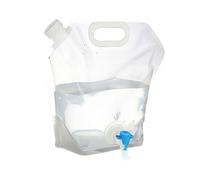 Baoqifong Contenitore per Acqua da Campeggio con Rubinetto - Sacchetto di stoccaggio 'Acqua Esterno 5L/10L | Contenitore per Acqua Pieghevole | Serbatoio d'Acqua Pieghevole per Campeggio,