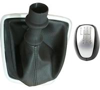 baoquan Pomello del cambio dell'auto Per Laguna Mk3 6 per velocità Leva del cambio Cuffia Pomello del cambio manuale(2)