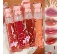 Baorder Lip Gloss, Lucidalabbra Idratante per Labbra, 4 Pezzi, Impermeabile, Lunga Durata, Rossetto