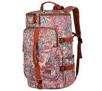 Baosha Zaino da donna multicolore Duffle Hybrid Weekender da viaggio, zaino da trekking, zaino per computer portatile, per viaggi, sport all'aria aperta, HB-26, H, Rucksack