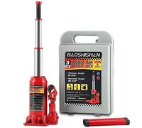 BAOSHISHAN Martinetto Idraulico 3 Ton Jack bottiglia Doppia sezione Gamma di sollevamento da 6-1/2 "a 16-1/2" con custodia per il trasporto