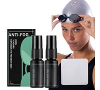 BAOSROY Spray Antiappannante Occhialini Piscina,2PCS Spray Anti-Appannamento per Occhiali 20ML,Spray Anti Appannamento Occhialini Nuoto,Anti Fog Spray,per Occhiali da Immersione e Nuoto