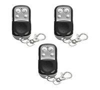 BAOSROY Telecomando Cancello Universale 3PCS 433 MHz 3 Telecomandi Duplicatore Robusto 4 Pulsanti Compatibile con Porte e Cancelli