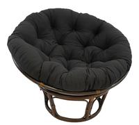 BaoT8YLu Cuscino da seduta sospeso, 60 x 60 cm, Cuscino Rotondo per Poltrona Cuscino per Poltrona Sospeso Esterno Giardino, impermeabile, per sedia a dondolo, cuscino rotondo