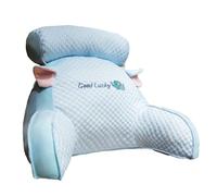 BaoT8YLu Cuscino per lettura del letto, 2 in 1, cuscino per divano con braccioli, comfort ed ergonomia, cuscino a cuneo per divano letto poltrona