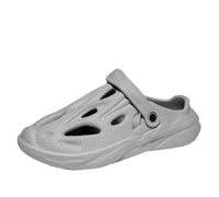 Baotou Scarpe Uomini s Estate all Aperto soffice Suola Pantofole Antiscivolo Suola Spessa Resistente all Usura Sandali da Spiaggia Casual (Nero,43)