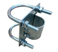 BaotyJie Adattatore per Montaggio su Palo per Canne da Pesca Staffa per Morsetto per Albero Dell'antenna Domestica