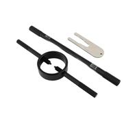 BaotyJie Compressore Molla Forcella Strumento Universale Riparazione Valvole Motore Set Attrezzi Officina Materiale Lega di Alluminio Durevole Adatto per, Nero