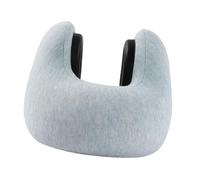 BaotyJie Cuscino da viaggio, supporto per testa e collo, morbido, poggiatesta portatile in memory foam leggero a forma di U per il riposo notturno in treno, in, Blu