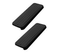 BaotyJie Cuscino per gomito da scrivania, imbottitura per poggiagomiti, supporto ergonomico in memory foam per braccioli, cuscino per bordo scrivania, per, Pu Nero 2 Pezzi