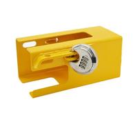 BaotyJie Lucchetto per Gancio di Traino Antifurto per Impieghi Gravosi, Robusto Metallo Resistente All'usura, Accessori Professionali per Viaggi Su Rimorch, Lucchetto a Combinazione