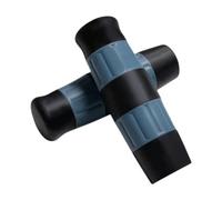 BaotyJie Manopole per facili da installare per manubri da 1 pollice, comode coperture per manubrio, Nero Blu