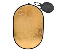BaotyJie Riflettore di Luce Pieghevole Pieghevole Compatto Leggero, Professionale con Custodia Riflettore Fotografico da Viaggio 2 in 1, L