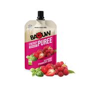 Compota energetica bio Baouw - Lampone, fragola, basilico