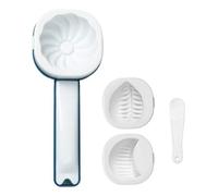 Baozi Maker Press Mould - Stampo Per Empanada Mooncake Da 4 Cm, Modellatore Antiaderente Per Pasticceria, Strumento Manuale Per Formare, Versatile Gadget Da Cucina Per Principianti Cuoc